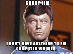 I'm a doctor, not a security expert!